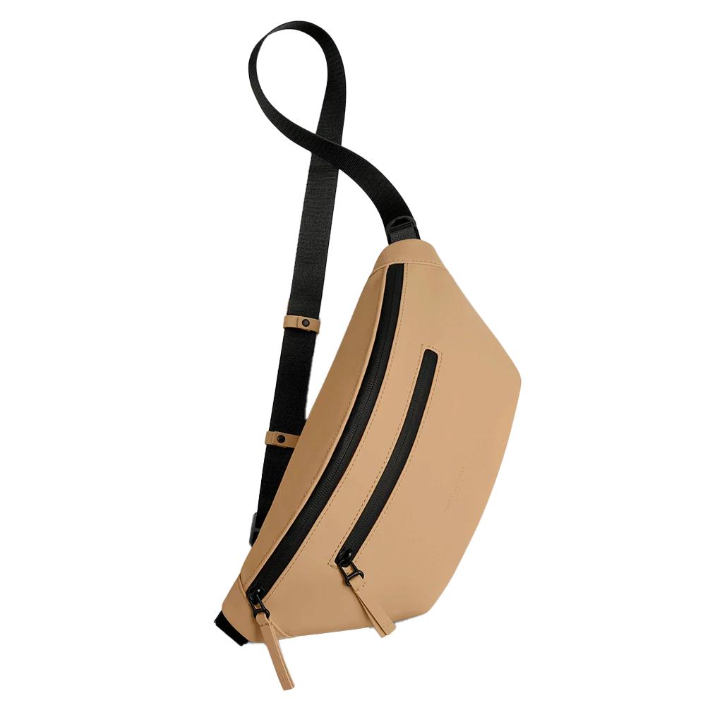Gaston Luga Spläsh Bum Bag 32 cm in Latte – stylische Gürteltasche für Damen und Herren