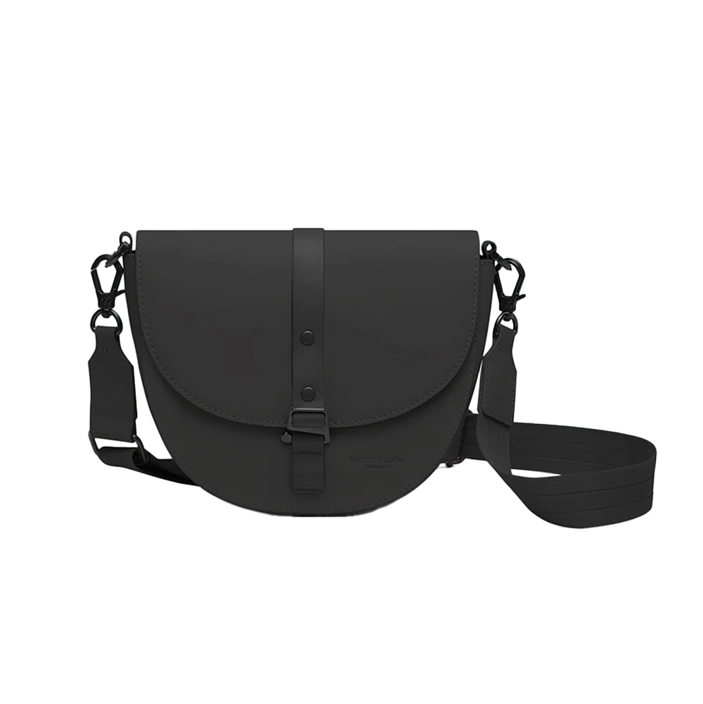Gaston Luga Spläsh Moon Crossbody Bag 21 cm - Black