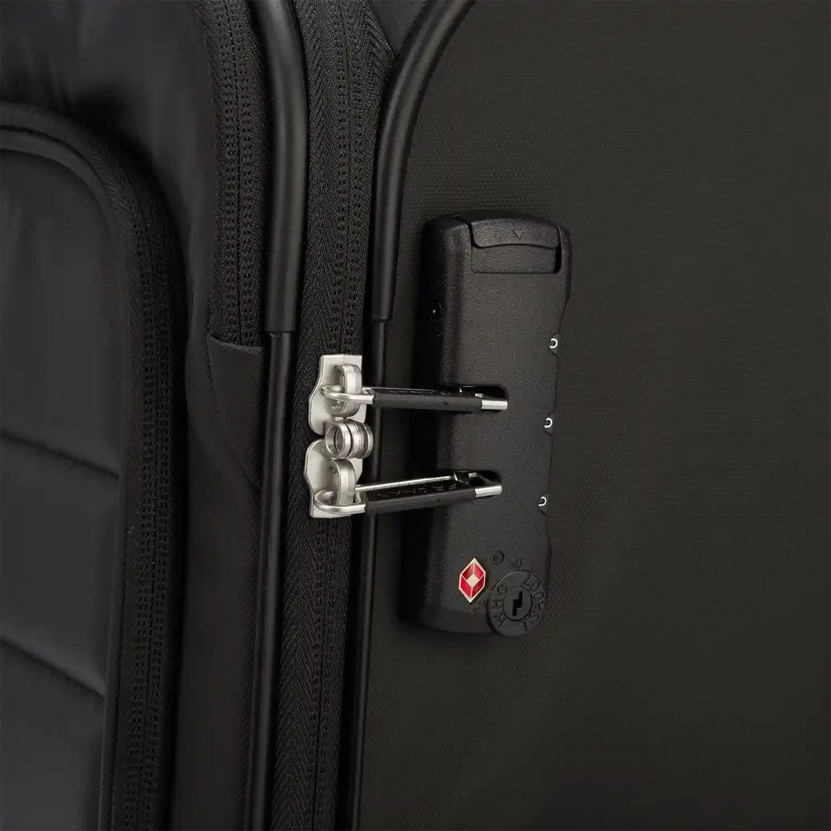 Franky T1-B 4-Rollen Trolley Set L/M - Black