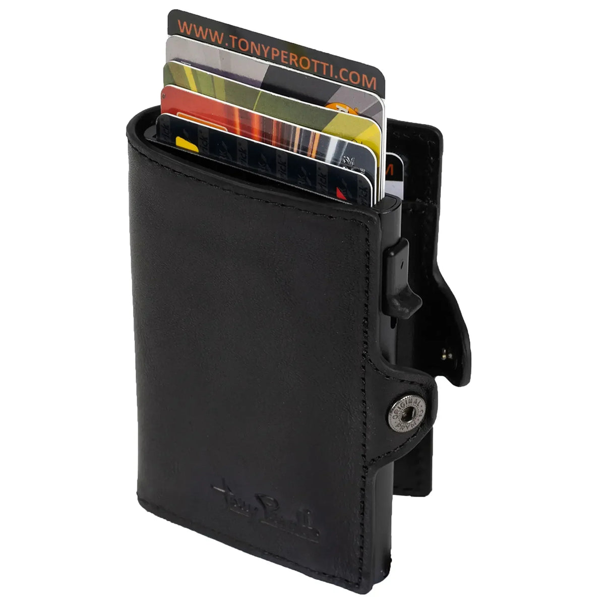 Tony Perotti Furbo Kreditkarten-Etui 10 cm - Schwarz