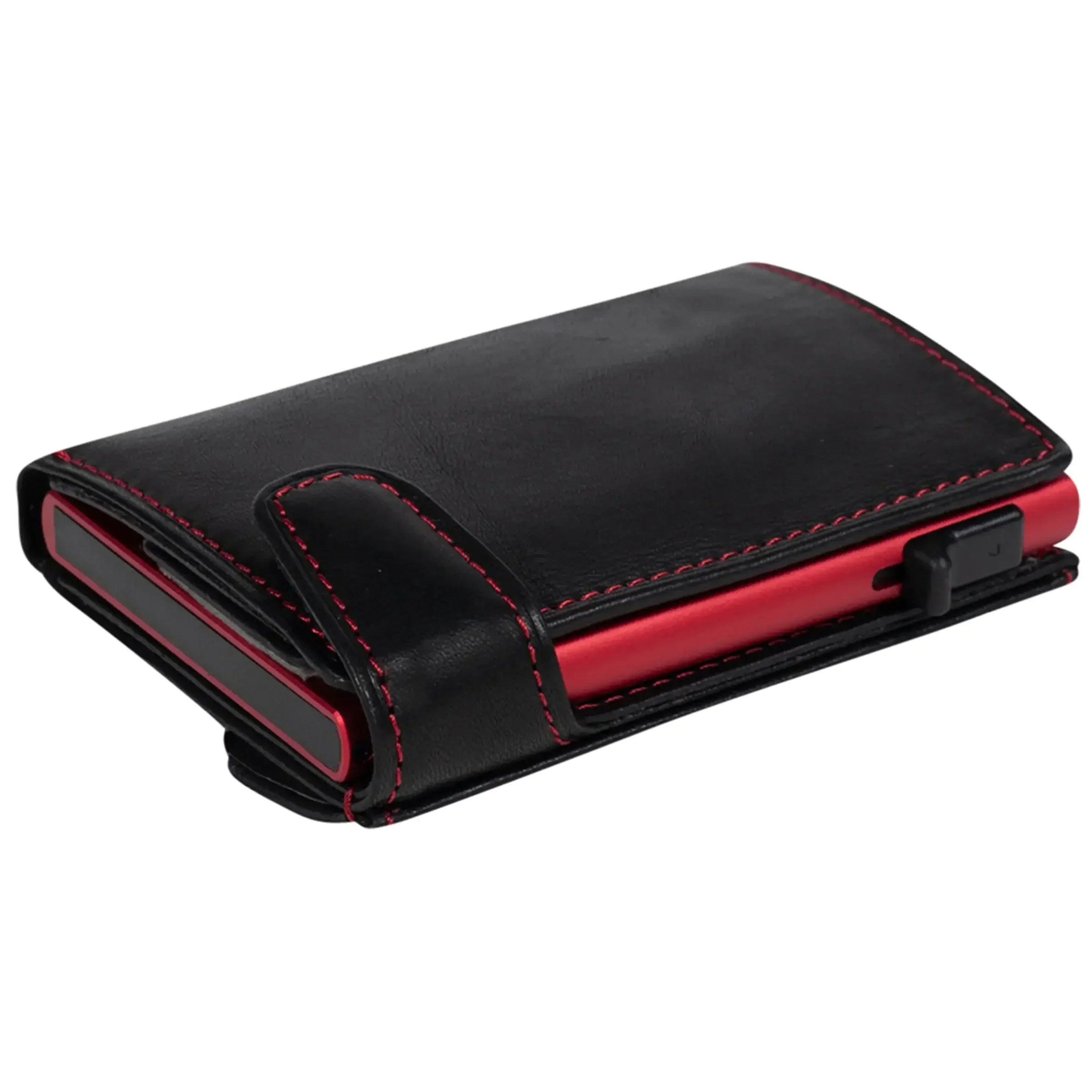 Tony Perotti Furbo RFID Kreditkarten Etui 10 cm - Schwarz