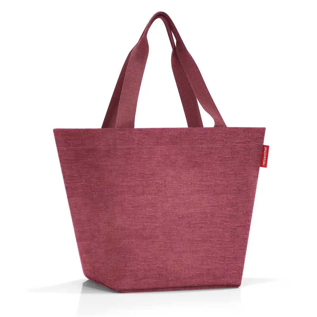 Reisenthel Shopping Shopper M Twist Maroon – mittelgroße Einkaufstasche im eleganten Weinrot