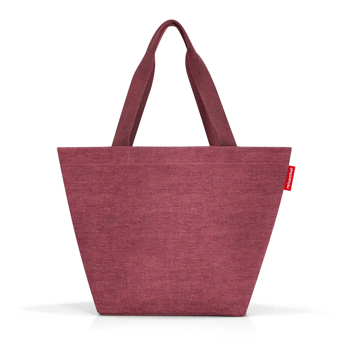 Rückansicht Reisenthel Shopper M Twist Maroon – funktionale Tasche für Alltag und Shopping