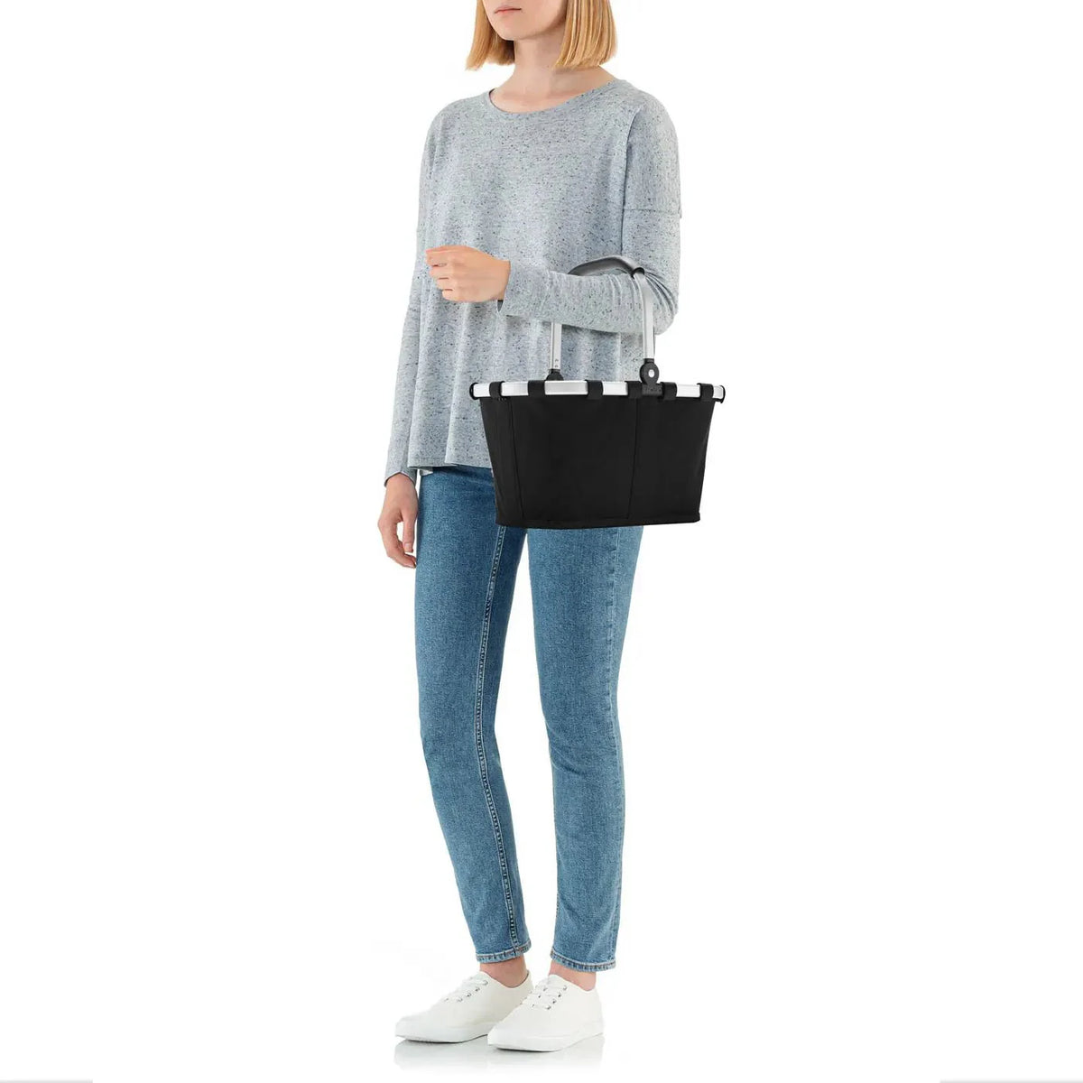 Reisenthel Shopping Carrybag XS Kinder-Einkaufskorb 33 cm - Frame Leo Macchiato