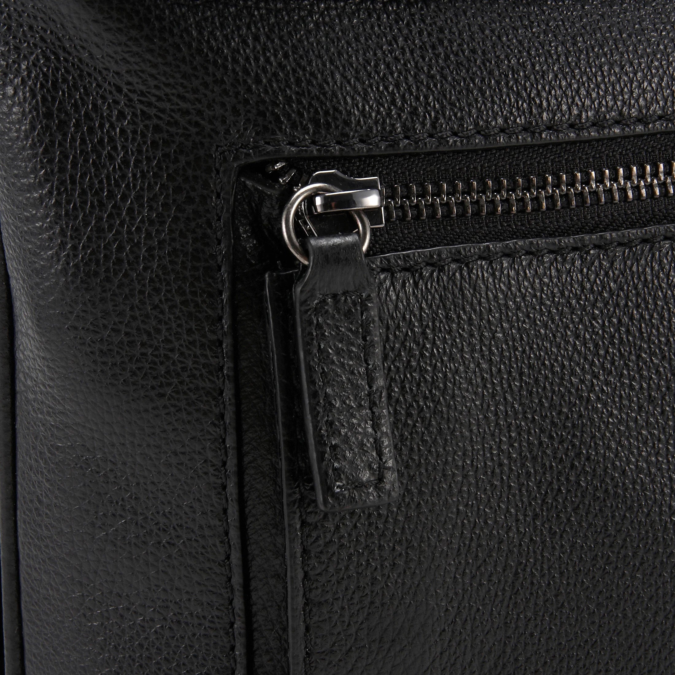 Otto Kern Romance Umhängetasche aus Leder 32 cm - black