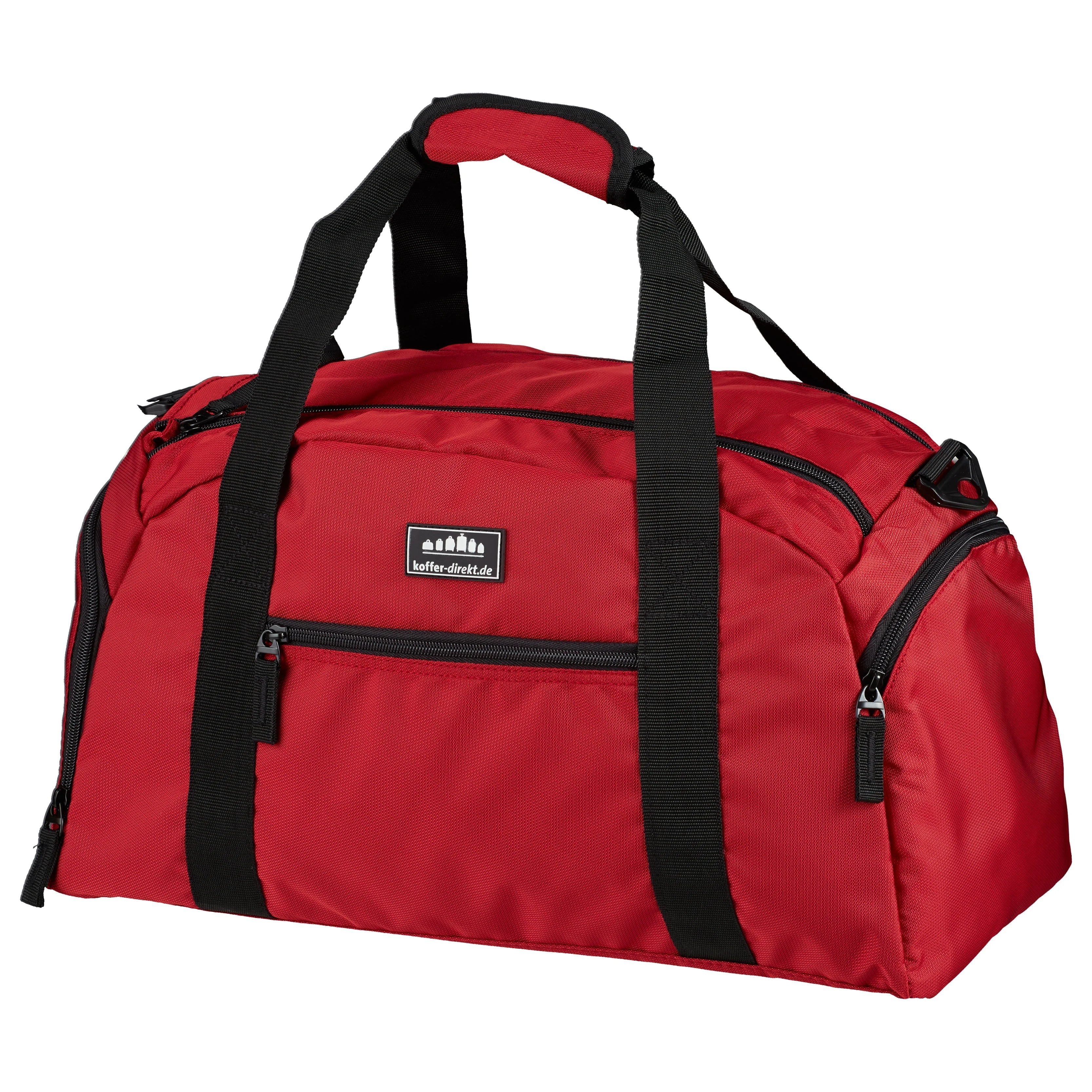 koffer-direkt.de Light Travel II Reisetasche 46 cm - schwarz