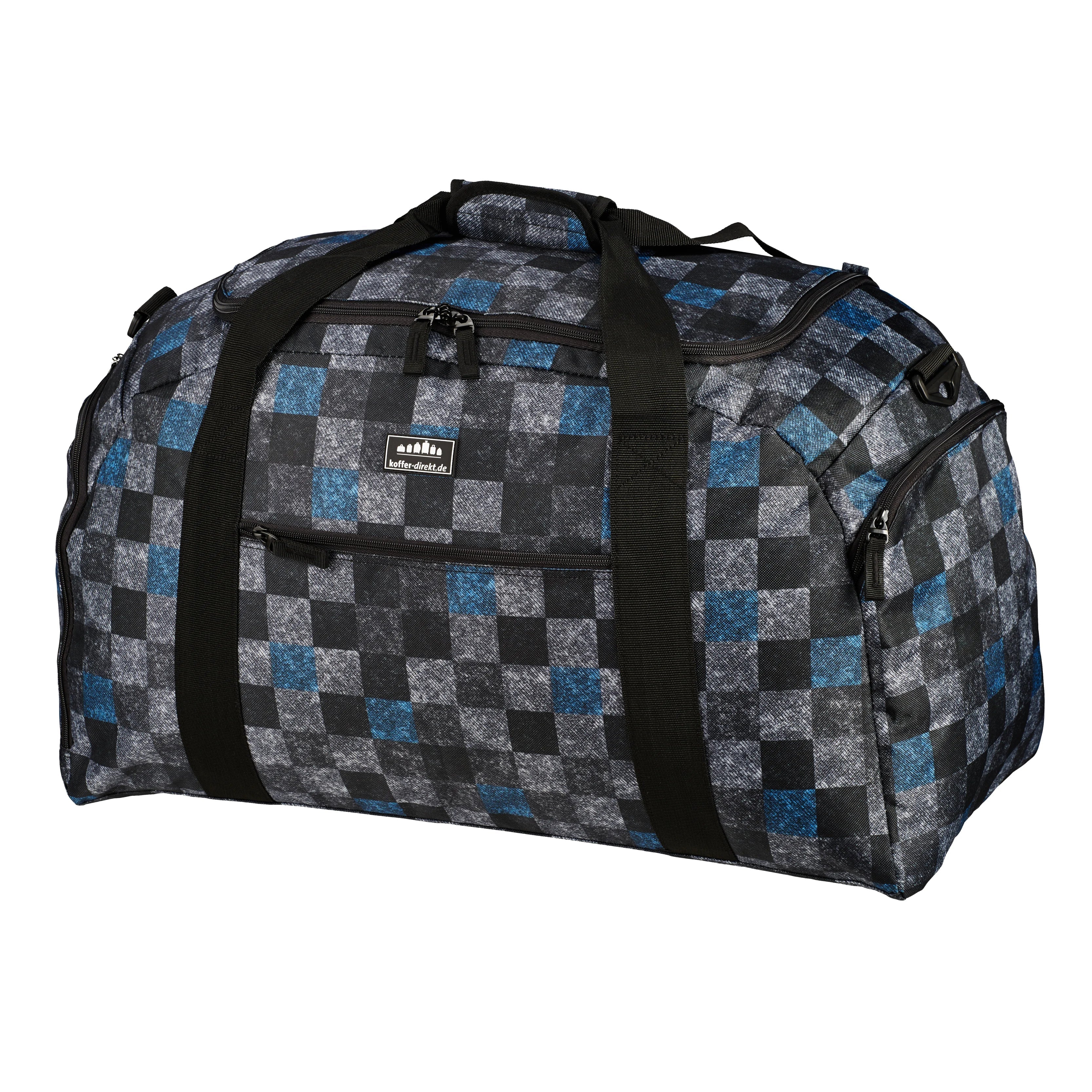 koffer-direkt.de Two Travel II Reisetasche 50 cm - schwarz
