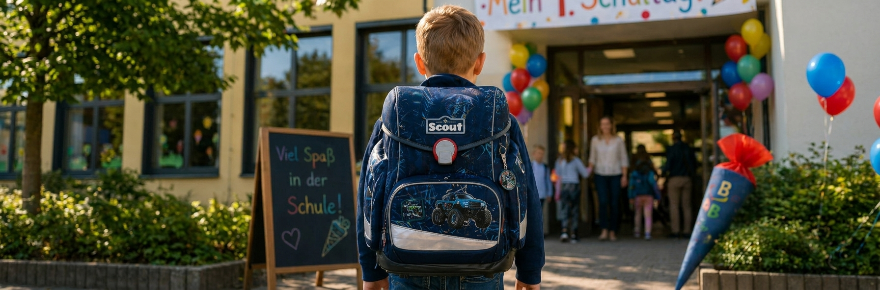 Schulranzen Banner